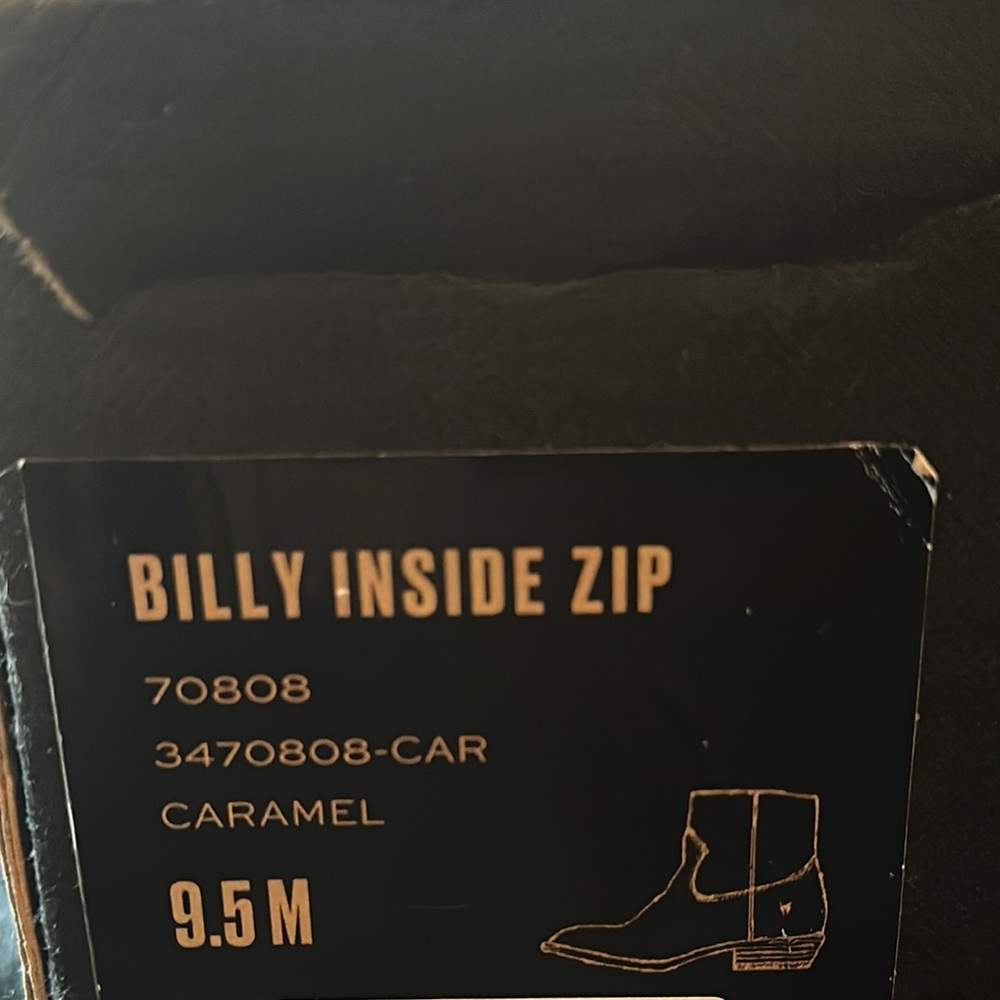 Frye Brown Leather Ankle Booties - Picture 2 of 4